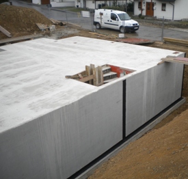 Betonbauwerke einfach dichtkleben