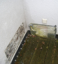 Horizontalsperre durch Sachverständigen festgelegt.